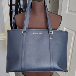 MK Sady Tote Bag - Navy